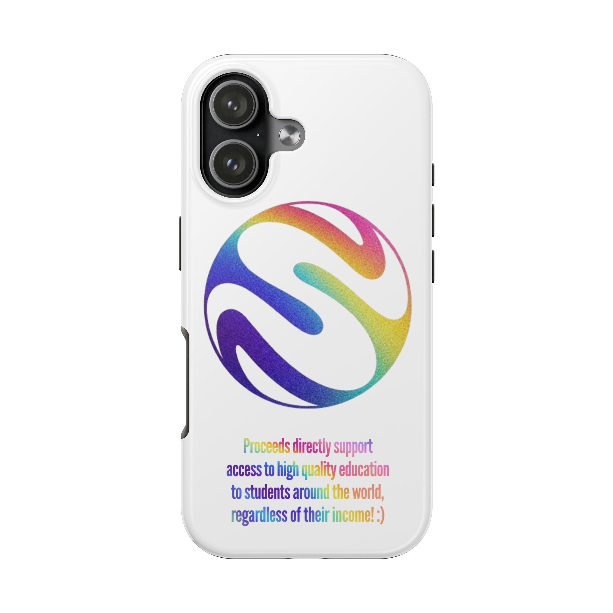 Rainbow Globe Phone Case