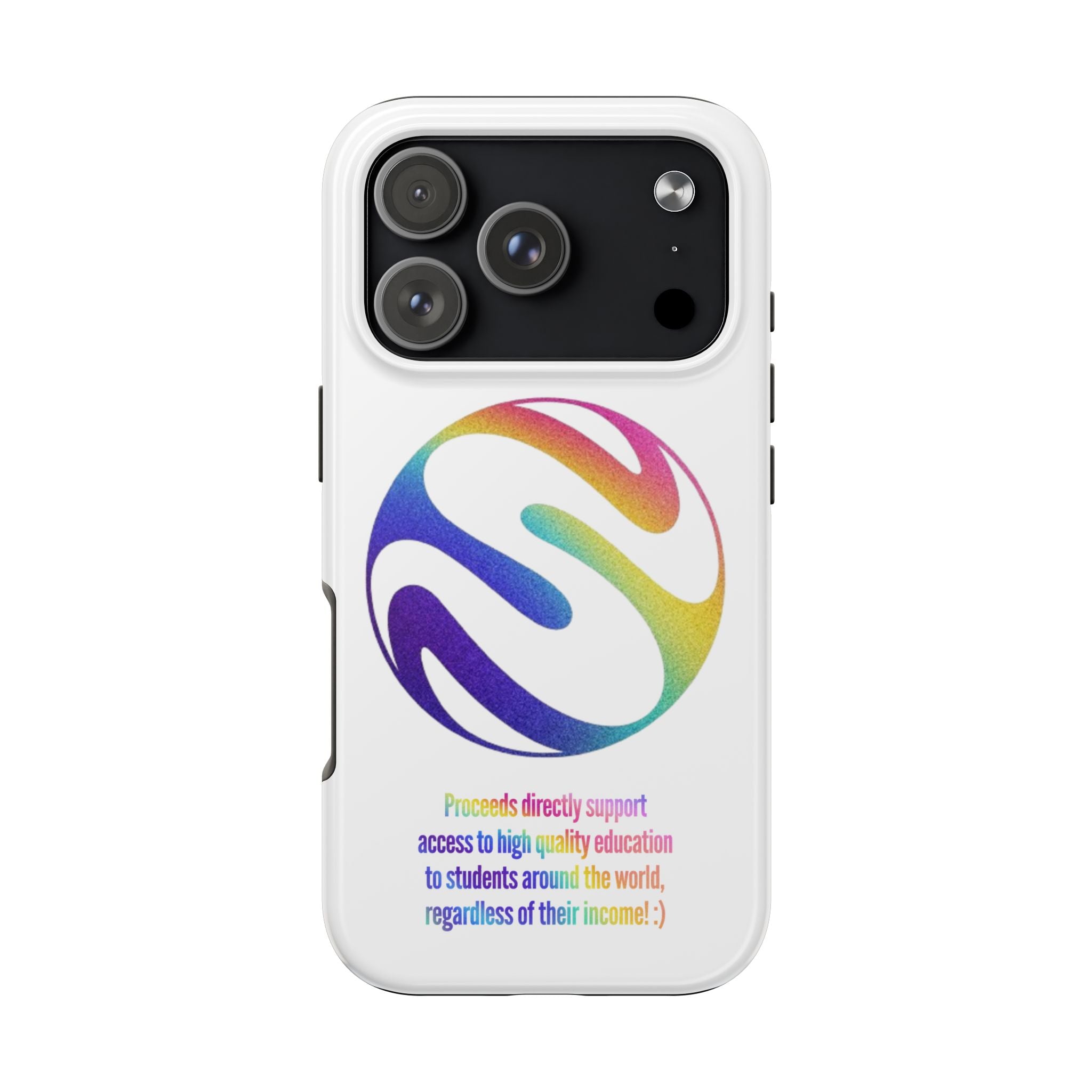 Rainbow Globe Phone Case